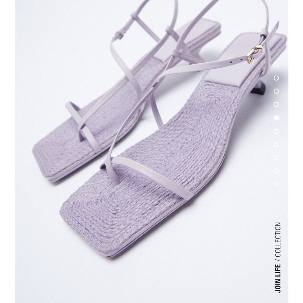 Zara sandals bloggers fav